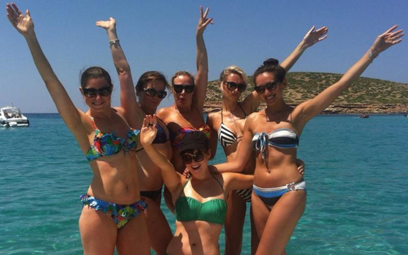 Ibiza boat hire for Hen parties & Stag dos